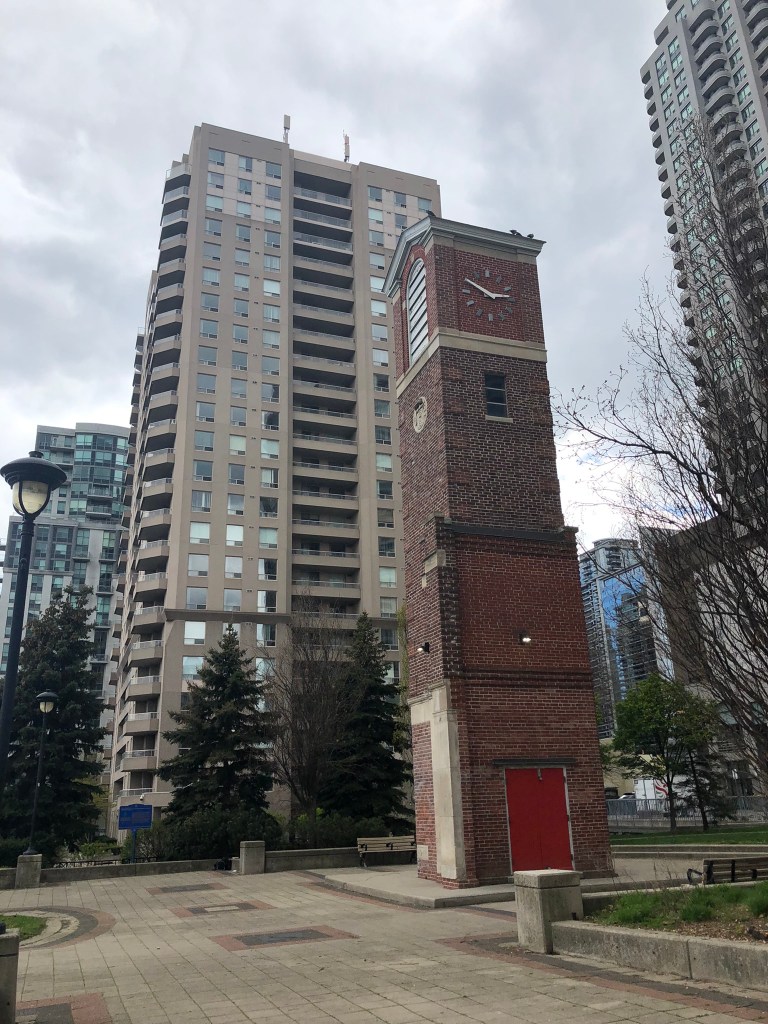 Reconstructed hose tower from Willowdale’s fire station #1.