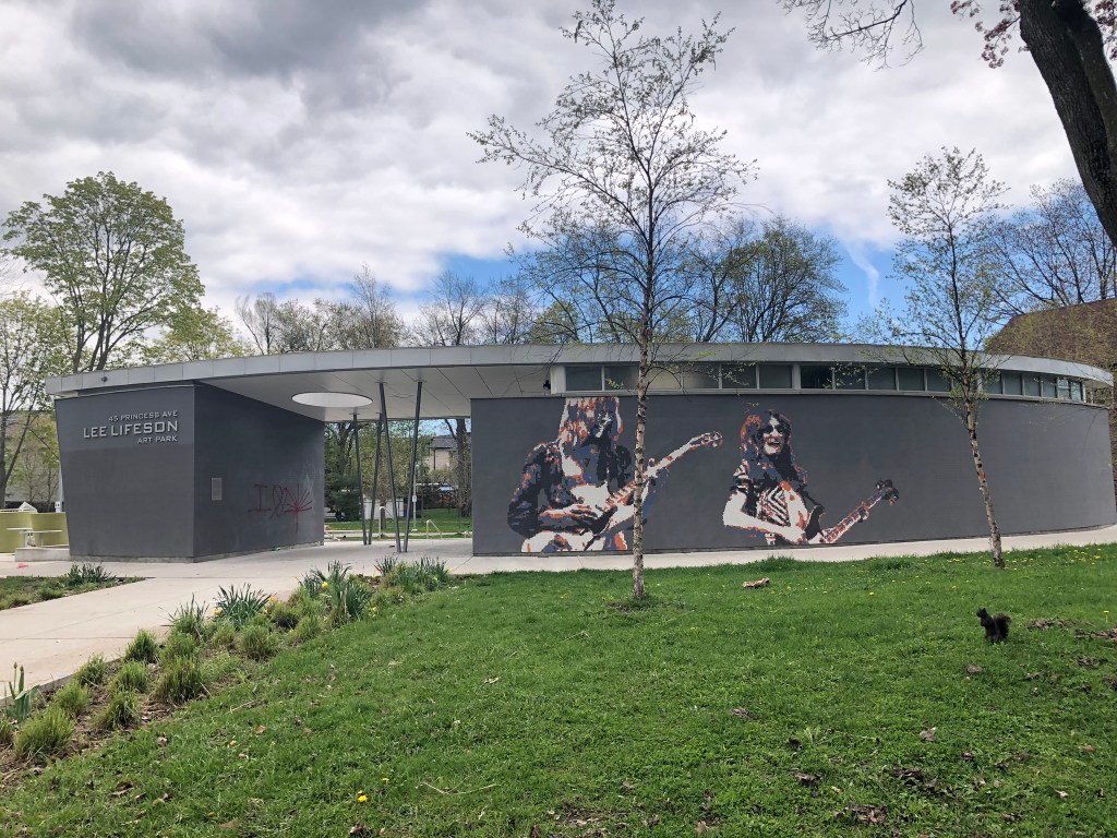 Lee Lifeson Art Park in North York, Ontario. A suburb of Toronto, Canada.
